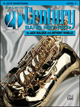 Belwin 21st Century Band Method - Book 1 Alto Sax band method book cover